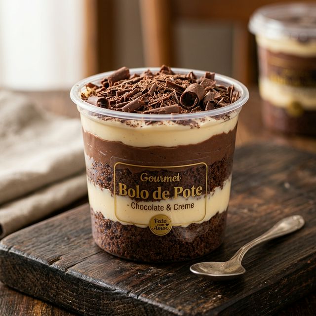 Bolo de Pote Artesanal Sobremesa